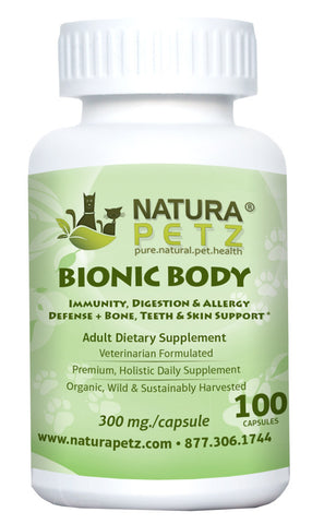 Bionic Body - Immunity, Digestion & Allergy Defense + Bone, Eye, Teeth & Skin Support* - Natura Petz Organics
 - 1