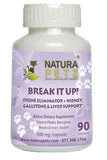 Break It Up! Stone Eliminator + Kidney, Gallstone & Liver Support* - Natura Petz Organics
 - 8